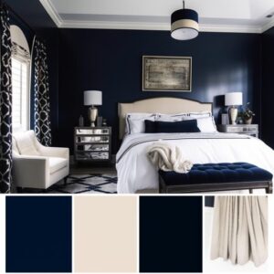 Navy Bedroom Ideas that are Timeless