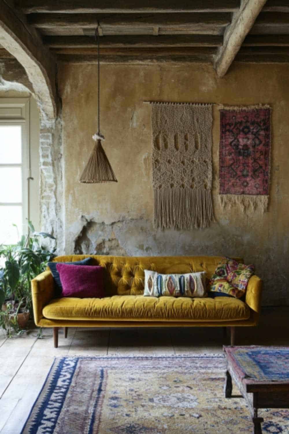 28 Unique Boho Living Room Ideas [2025 Update]