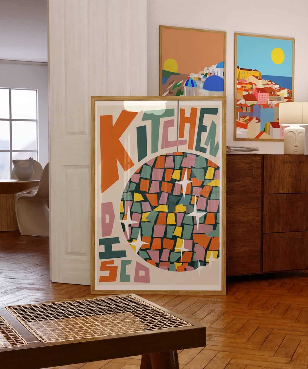 contemporary interior prints for kitchen wall art by... 8 Stunning Kitchen Wall Art Prints to Revitalize Your Space