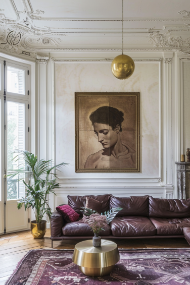 luxury living room ideas with elegant furniture, statement lighting, luxurious textures.