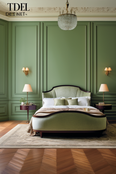 Sage Green Bedroom Ideas: Calming color scheme for peaceful slumber.