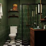 20 Unexpected Ways To Bring Green Into Your Bathroom Space